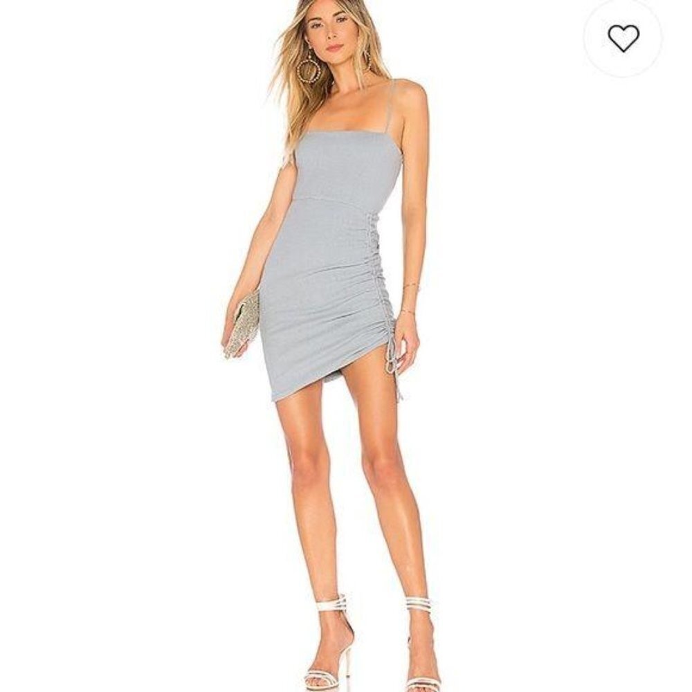 NEW Privacy Please Kerria Ruched Mini Dress Sz. M